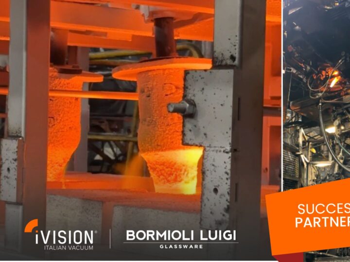 Ivision vacuum solutions for incandescent particles in foundries: Bormioli Luigi case study